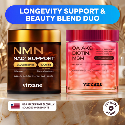 NMN Longevity Support & Beauty Blend Duo