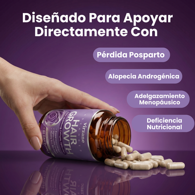 Crecimiento Capilar Avanzado para Mujeres de Virzane